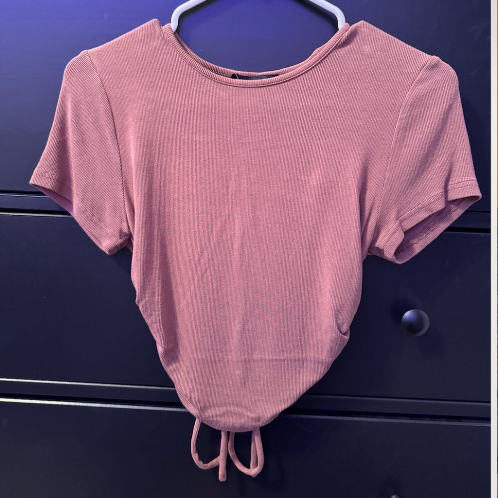 Cotton Candy LA Open Back Top - LARGE